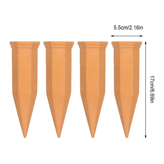 Pointes d'Arrosage existent pour Plantes en Terre Cuite