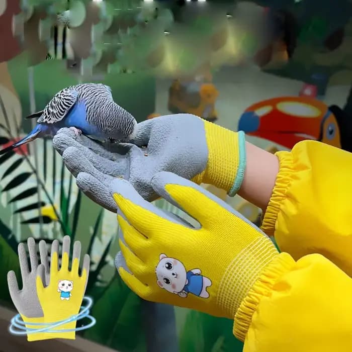 Gants de jardinage imperméables et respirants pour enfants