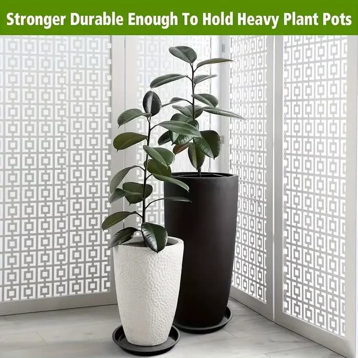 Soucoupe ronde en plastique de haute qualité pour plantes