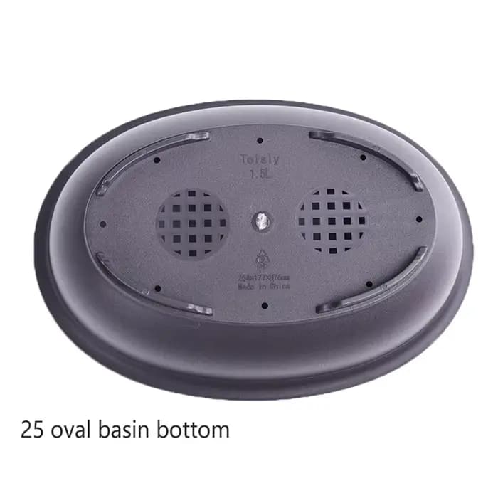 Pots de fleurs en plastique Imitation violet argile plantes