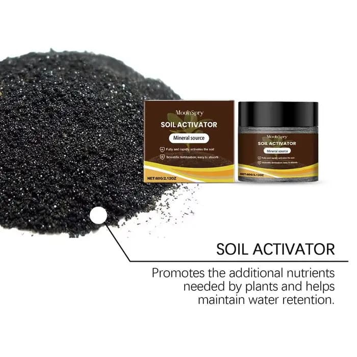 Activateur de sol, conditionneur minéral pour le jardinage