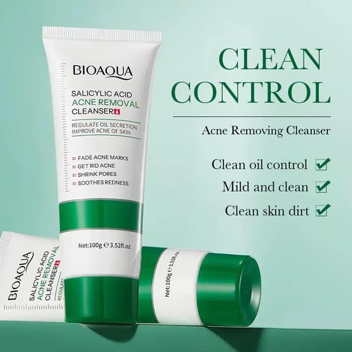 Crème Traitante Anti-Acné à l'Acide Salicylique : Régule la Sécrétion de Sébum, Minimise les Pores, Apaise les Rougeurs Irritées, Élimine les Boutons, Répare la Peau