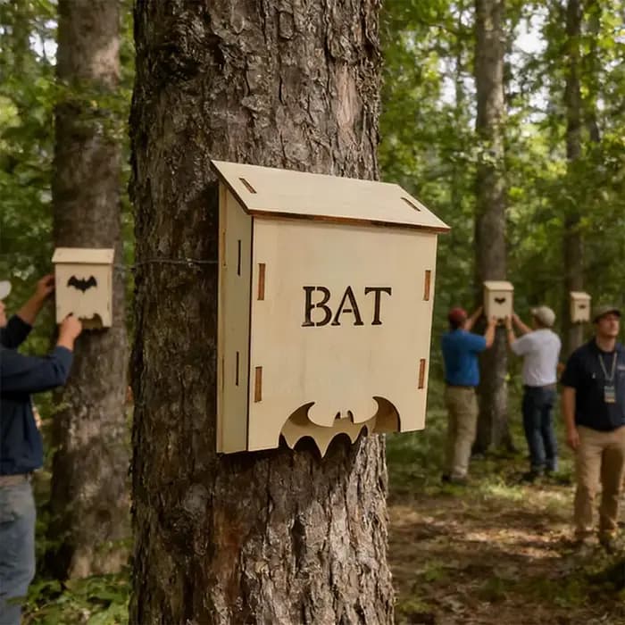 Nouvelle maison créative en bois DIY pour insectes
