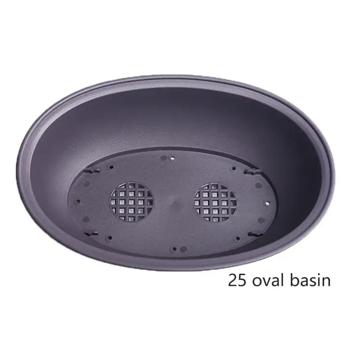 Pots de fleurs en plastique Imitation violet argile plantes
