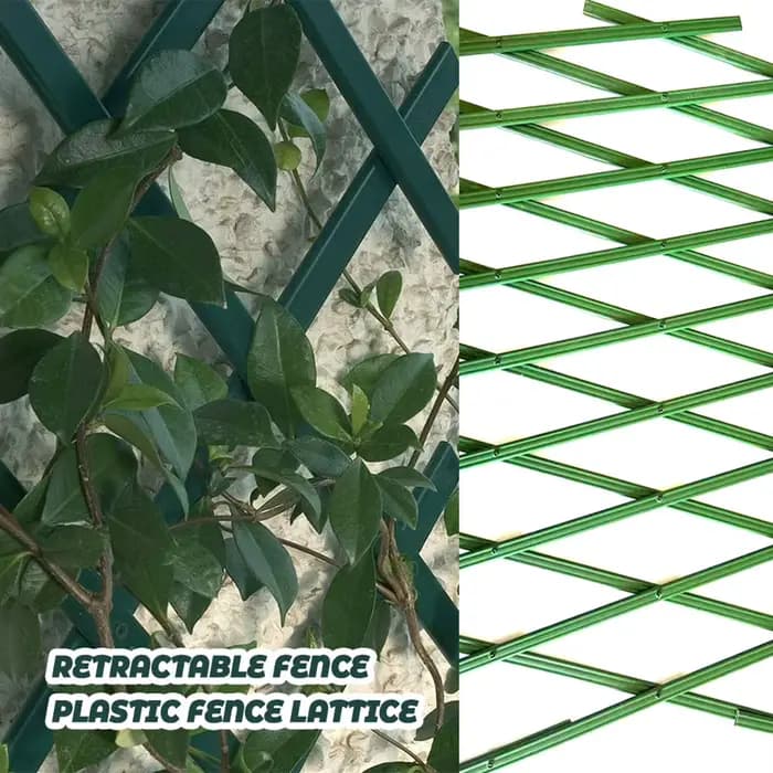 Clôture murale semi-manuelle durable pour plantes grimpantes en plein air