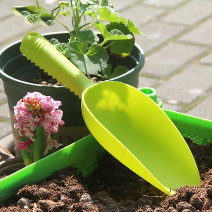 1pc fleur légumes plantation sol ameublissement pelle maison outils de jardinage pelles à sol en plastique plantes