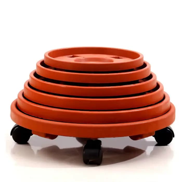 Support de Pot de fleur roulant mobile