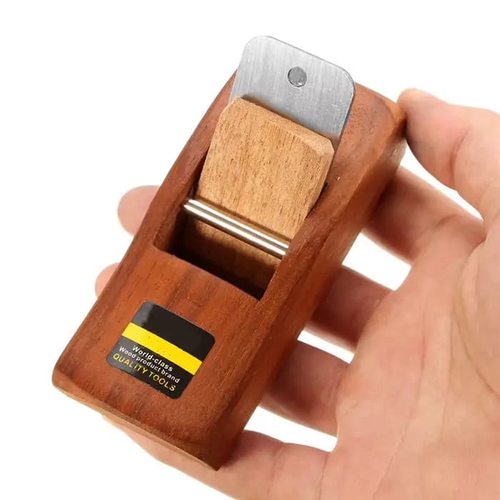 Raboteuse à bois, Mini outil à main, avion plat, bord inférieur, charpentier, cadeau, artisanat du bois, outils électriques de bricolage pour étui de menuiserie