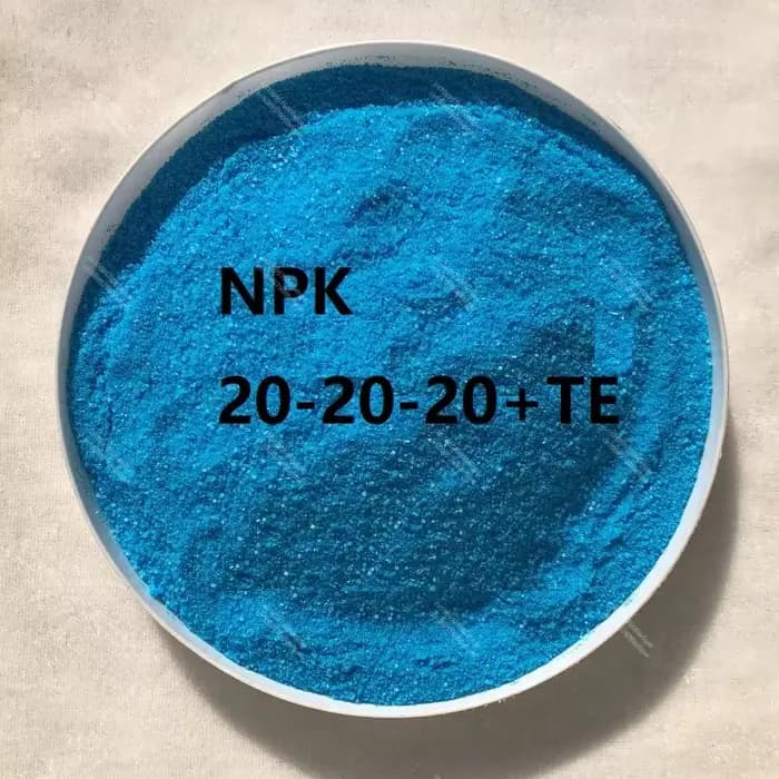 Npk 20-20-20 + Engrais soluble dans l'eau composé Te