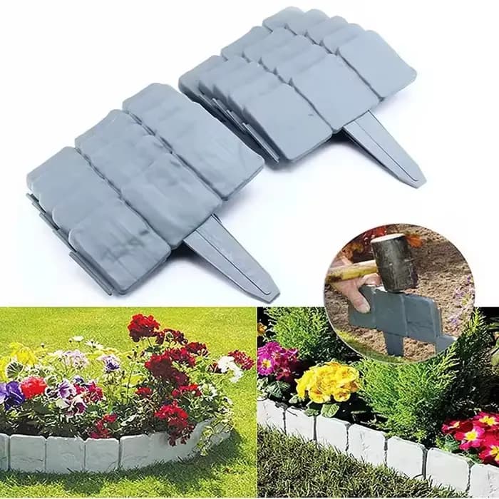 Bordure de clôture de jardin en PP