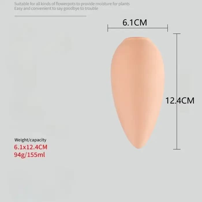 Globes d'arrosage en terre cuite - Insert pour pot auto-arrosant - Dispositifs