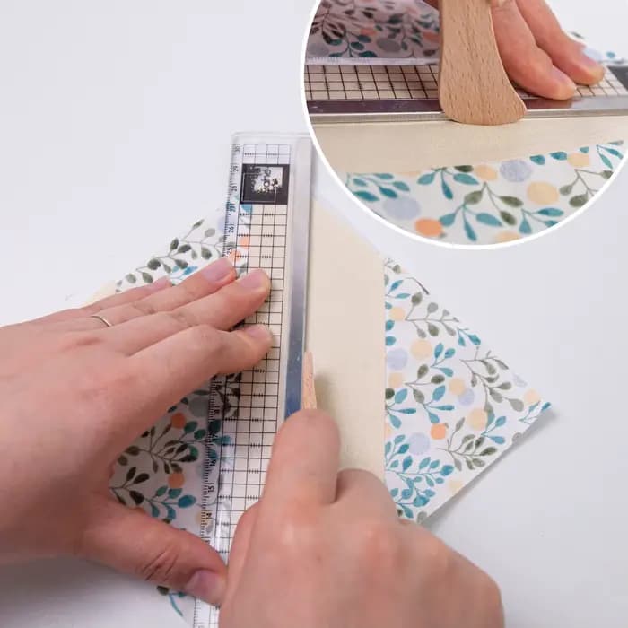 Hera Marker - Dossier japonais en bois pour quilting