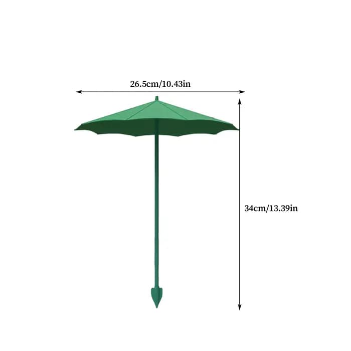 Parasols pour plantes, 3 pièces, protection solaire pour semis, protection UV, abris pour plantes pour jardiniers, balcon, légumes, semis