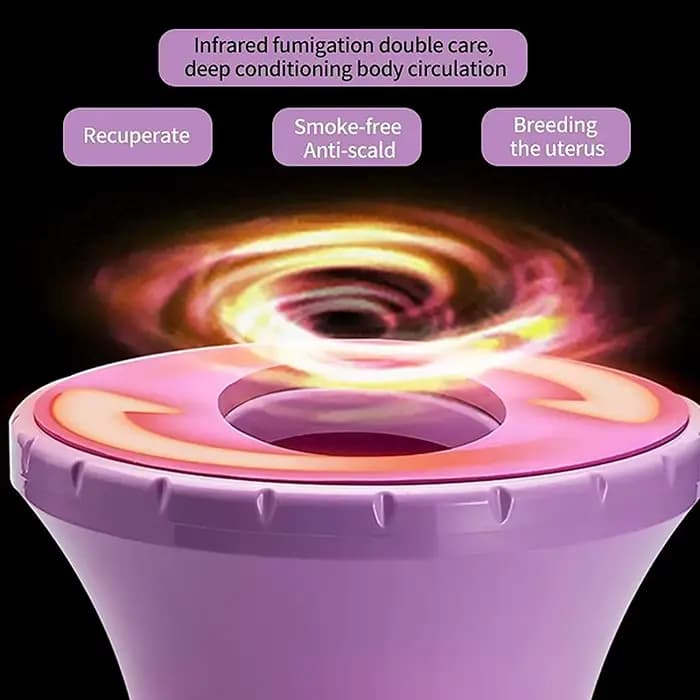 Kit de vapeur vaginale Yoni pour bain de siège, avec fonction de moxibustion et de fumigation à base de plantes, pour les soins post-partum des hanches