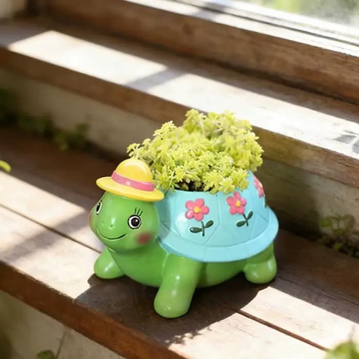 Pots plantes succulentes en forme conteneur jardinière d'animaux