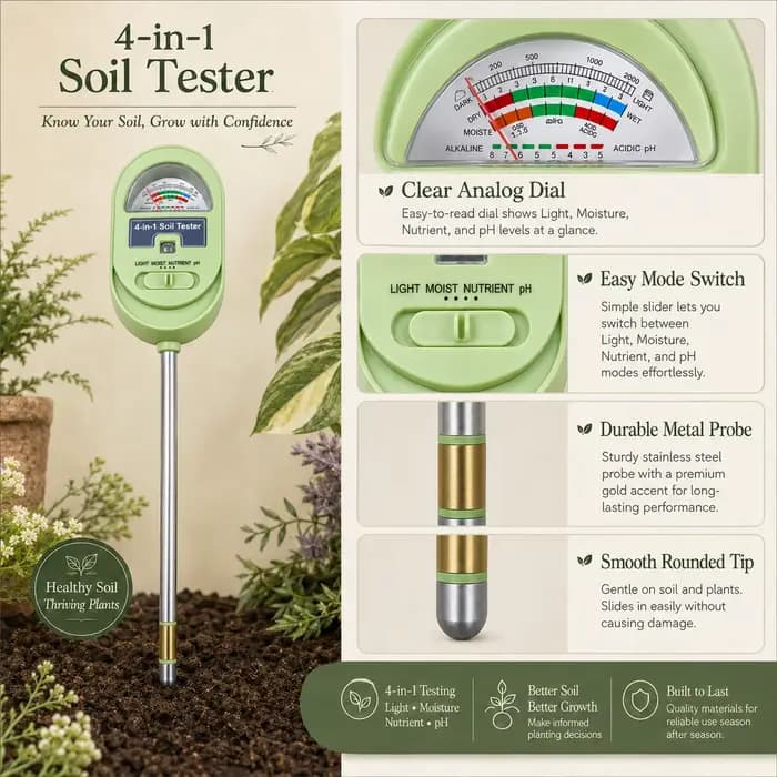 Testeur d'humidité du sol