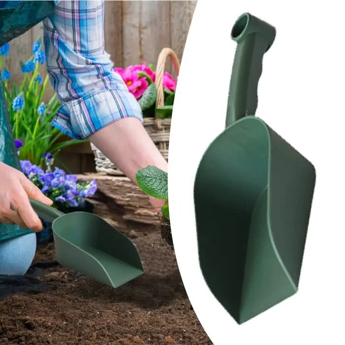 Petite pelle de jardin en plastique, pelle multifonctionnelle pour plantes, outil de jardinage pour le sol et les engrais, outil manuel pour la maison