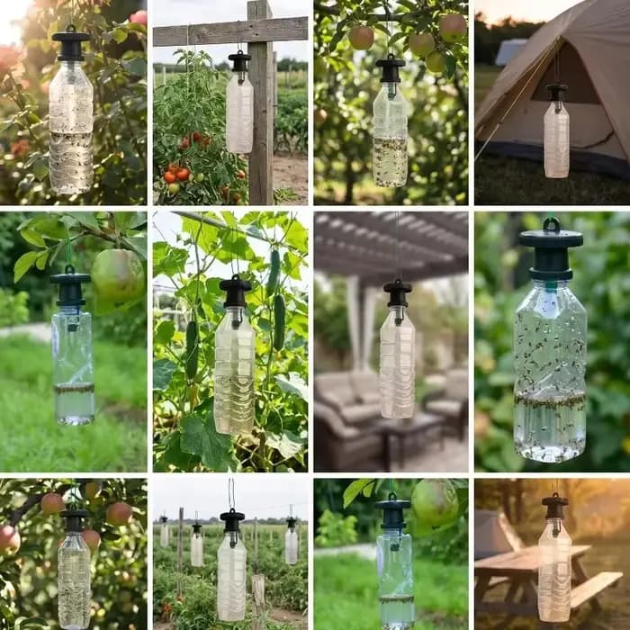 Piège à mouches liquide à phéromones pour la protection des fruits