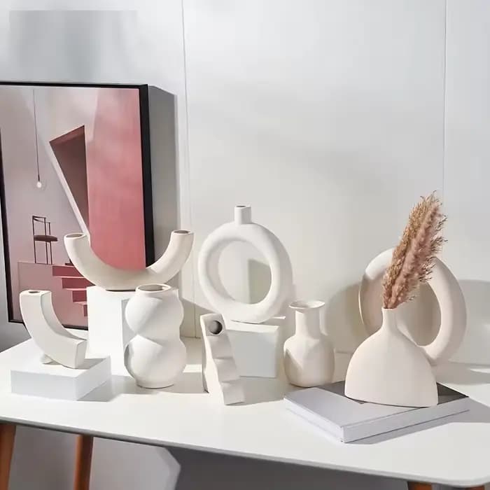 Vase en céramique nordique