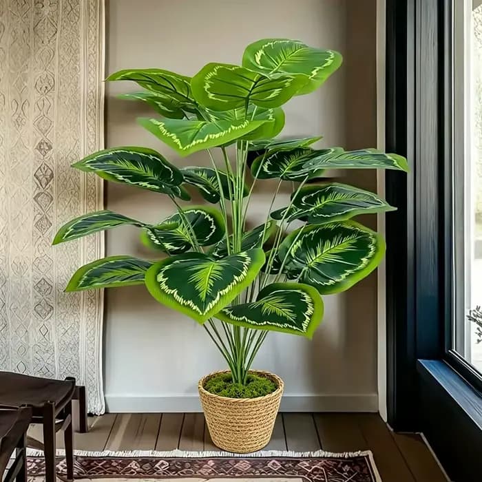 1 ensemble de palmiers artificiels