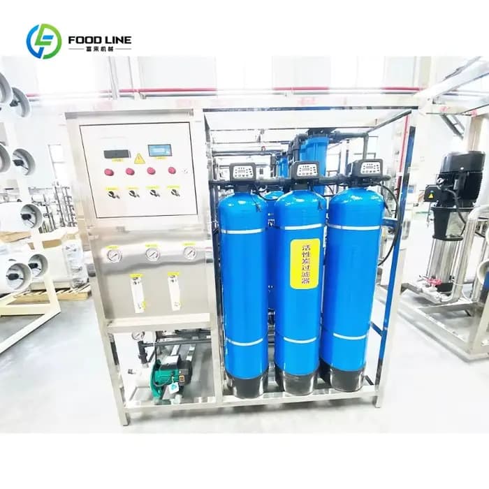 Système d'osmose inverse personnalisé, machines de traitement de l'eau, Purification RO à économie d'énergie avec rinçage automatique
