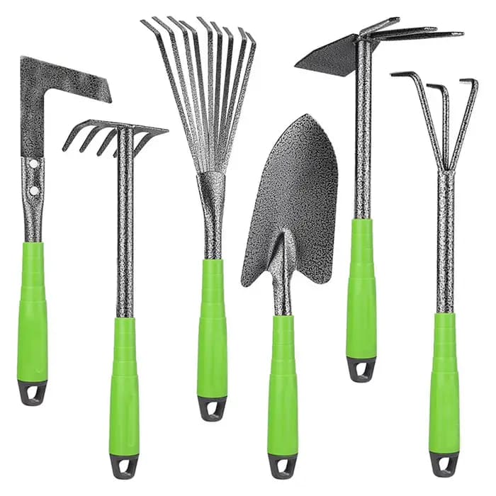 Ensemble d'outils de jardinage