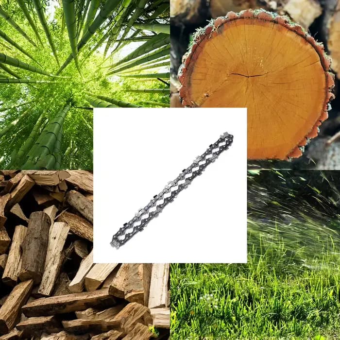 1 pièces 6 pouces Mini chaînes de tronçonneuse en acier tronçonneuses électriques accessoire