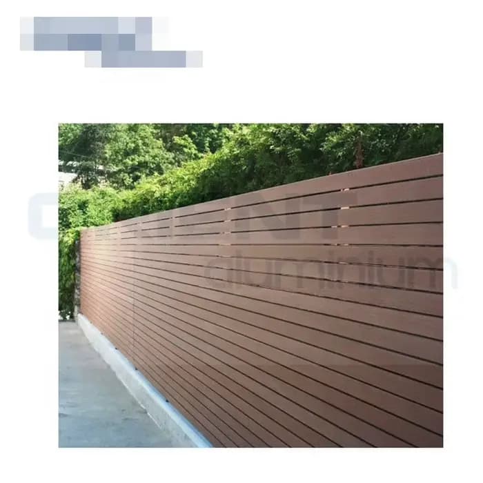 Panneau de clôture de jardin décoratif en bois