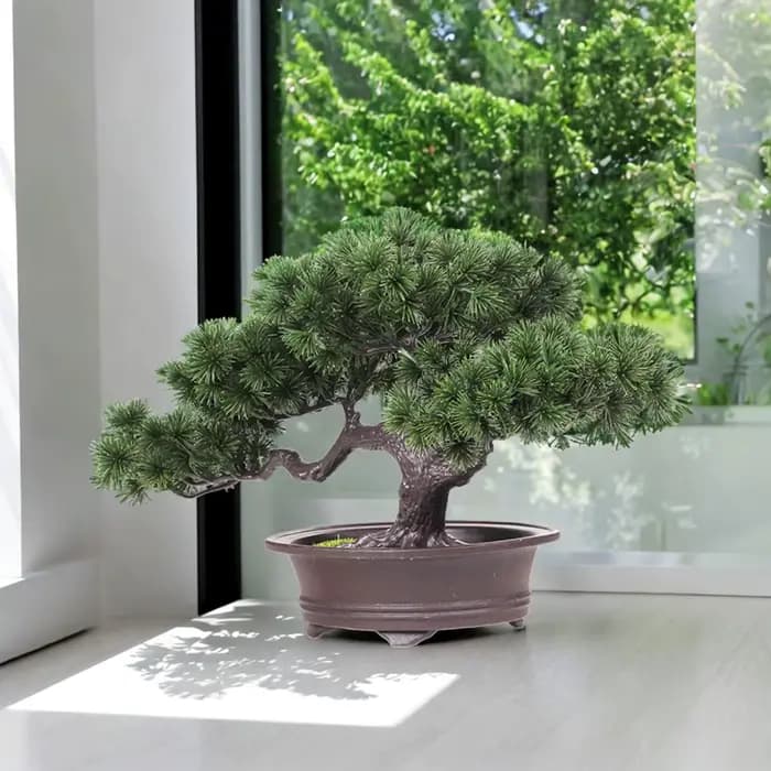 Bonsaï Artificiel en Pot pour Décoration