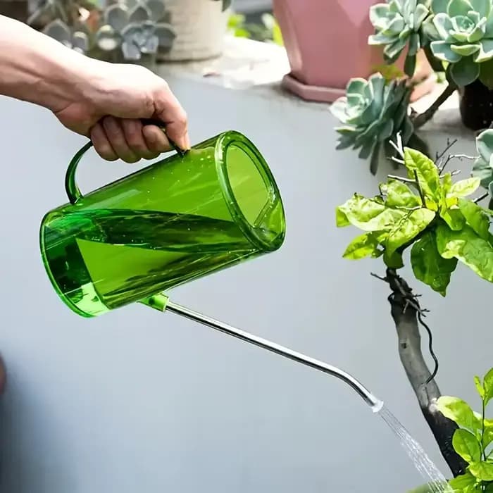 Ensemble d'arrosage de jardin 1L avec bec long et pelle de jardinage pour l'irrigation des plantes et des fleurs d'intérieur et d'extérieur BHL76-FRO