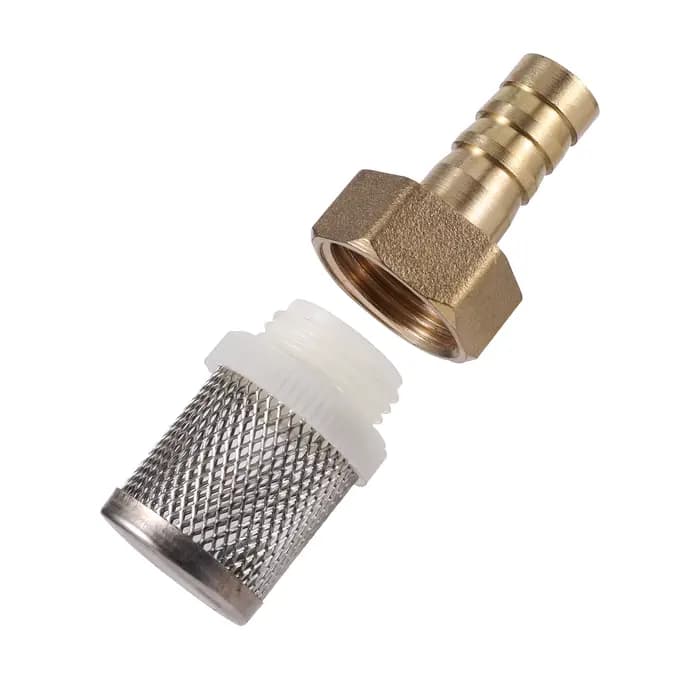 Filtre à maille en acier inoxydable, tuyau de protection de pompe d'irrigation de jardin, livres d'e