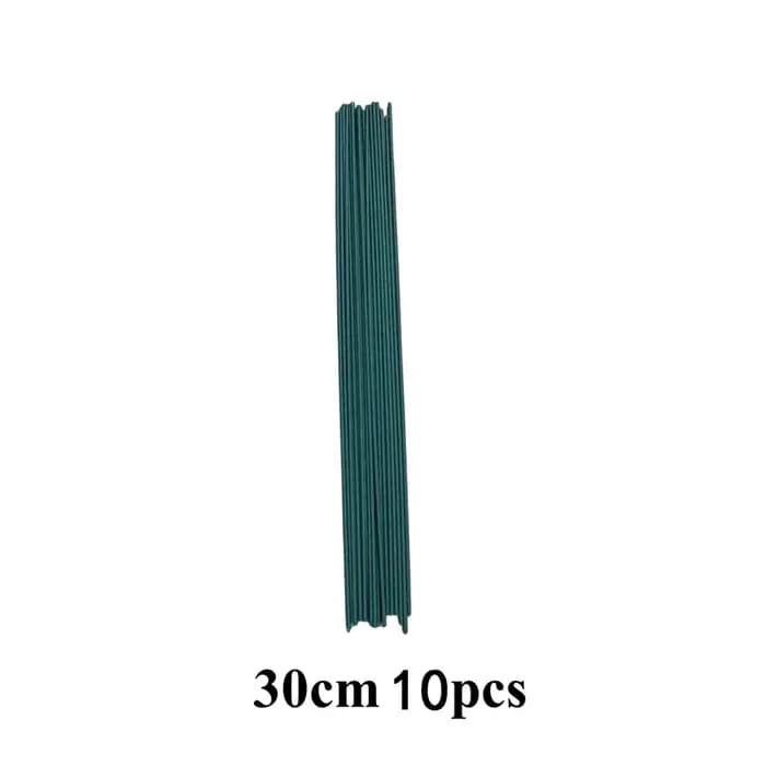 Bâtons de tige de fleur verte 30/40cm