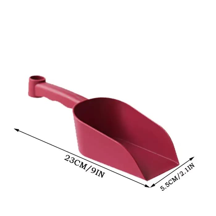 Cuillère de jardin multifonction en plastique PP, pelle à terre pratique pour le compost, la plantat