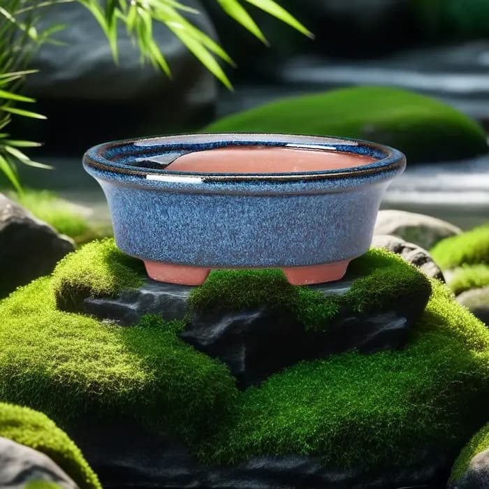Pot de fleur en céramique avec trou de vidange