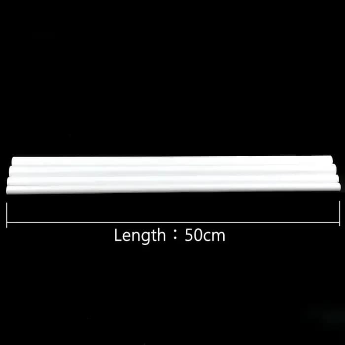 3 ~ 8 pièces longueur 50cm diamètre extérieur 5 ~ 24mm PVC tuyau blanc jardin Irrigation arrosage ra
