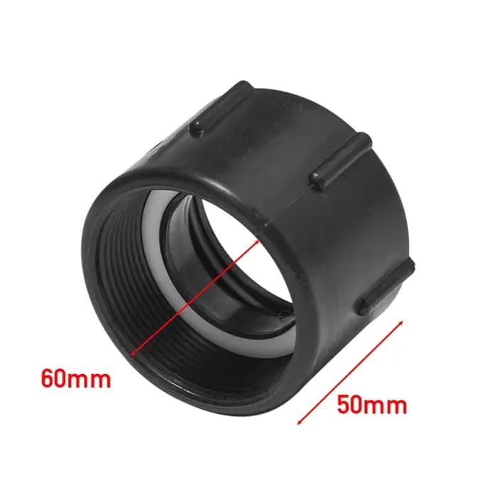 Adaptateur de réservoir d'eau IBC de haute qualité, connecteur d'eau 2'' à 2'', vanne de seau à carb
