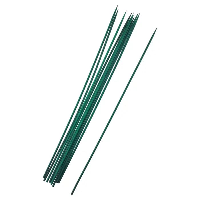 Bâtons de Support de plantes verts 40cm, cannes pour jardin de fleurs
