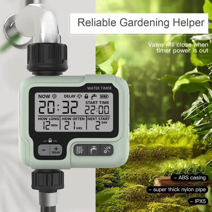 Reswat HCT-322 minuterie d'eau automatique jardin Machine d'irrigation numérique arroseur Intelligen