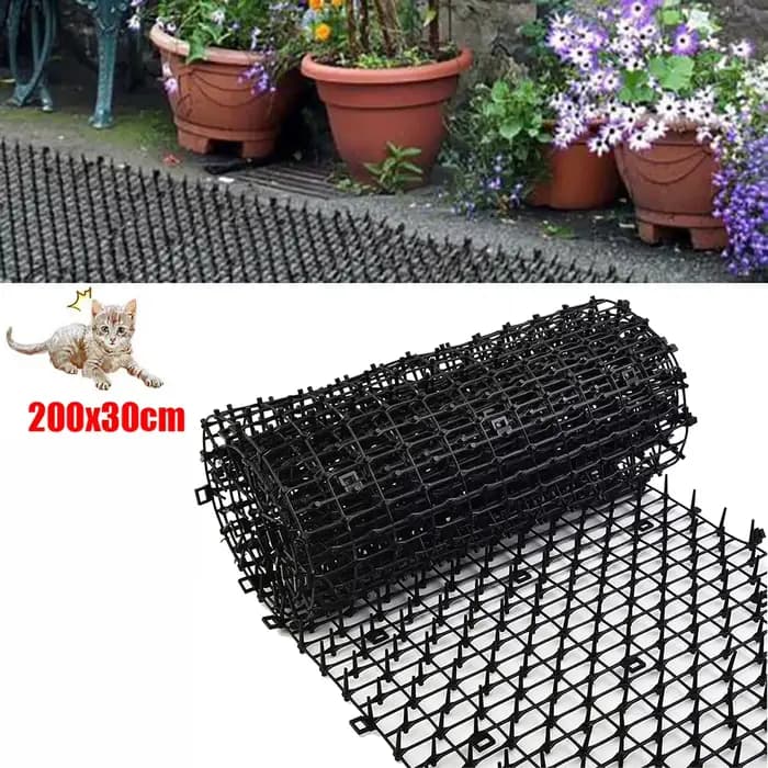 Tapis antiparasitaire de jardin pour chiens et chats, 2M, répulsif dissuasif pour animaux, épouvanta