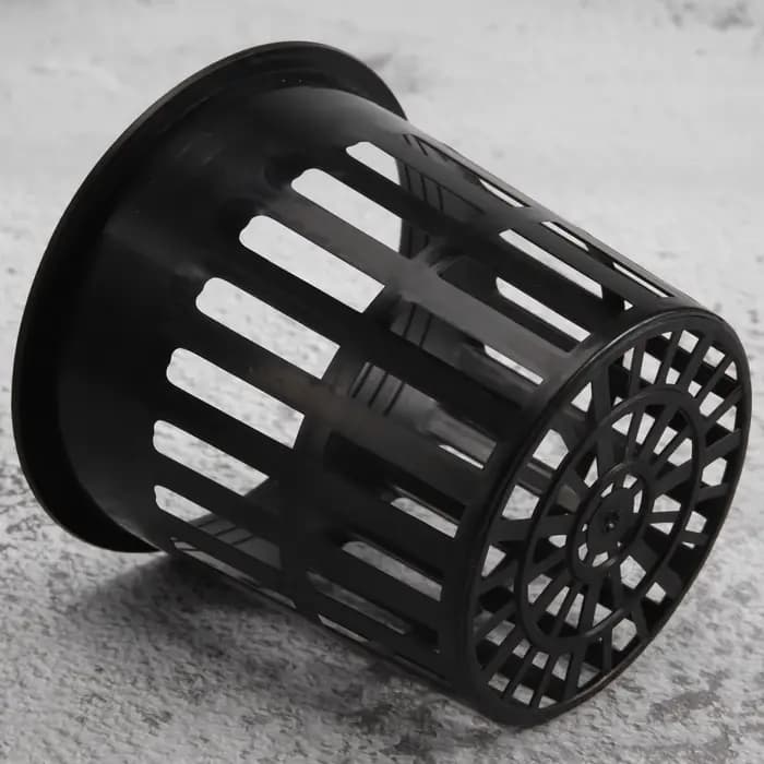 ABDR-15 Pack 4 pouces Net tasses fente maille large lèvre filtre plante Net Pot seau panier pour la