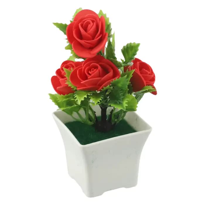 Plante artificielle en pot
