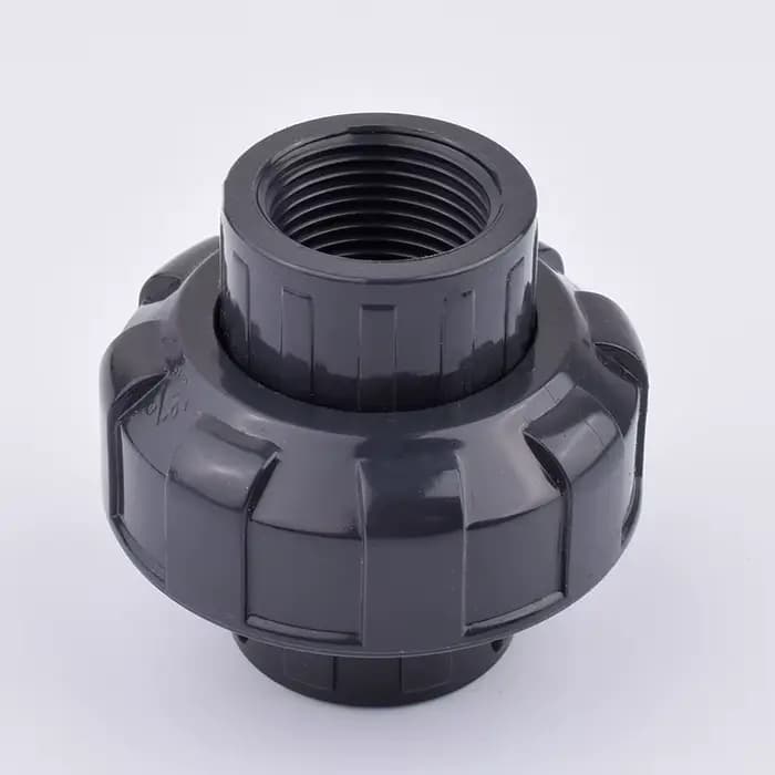 Connecteur de Tuyau d'Eau UPVC à Double Filetage Femelle de 1/2 à 2 Pouces, Raccords Upvc de Haute Q