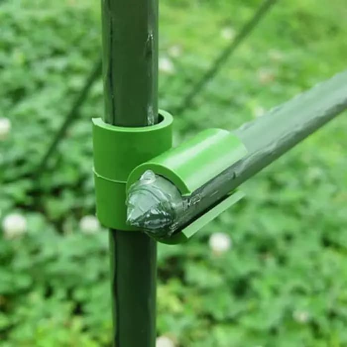 Pince de connecteur en plastique pour plantes, 50 pièces, pour cadre de jardin et légumes, pour chau