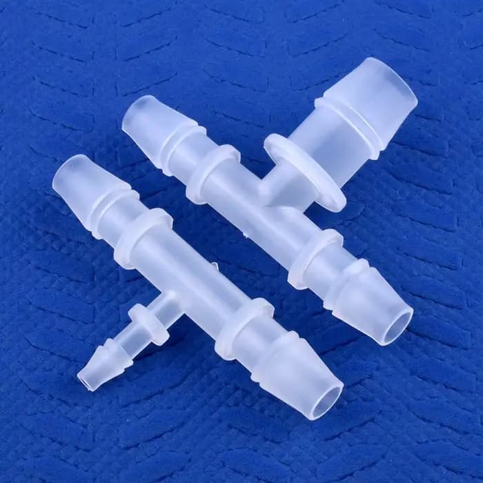 Connecteur de Tuyau d'Irrigation en Té de Qualité Alimentaire PP 8, 10mm à 4 ~ 16mm, Produit Précieu