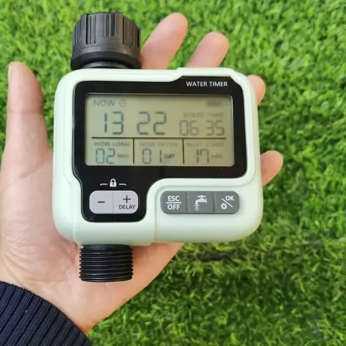 Programmateur d'arrosage automatique HCT-322, machine d'irrigation numérique de jardin, arroseur int