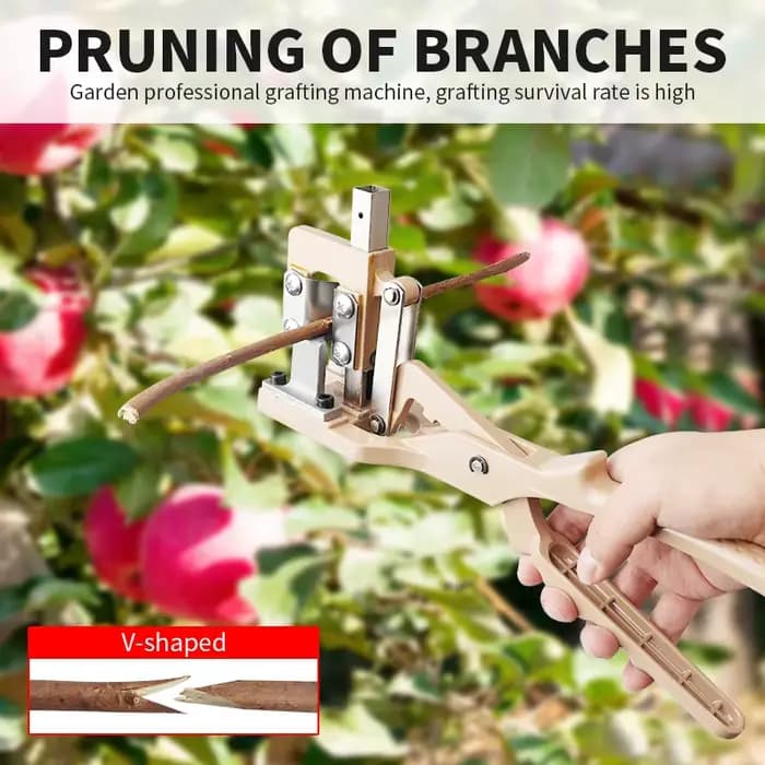 Outil de greffage professionnel pour jardin, coupe-branches, cisailles pour plantes, grande optique, ciseaux à greffer