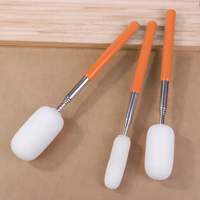 Bâton télescopique en éponge absorbante pour poterie