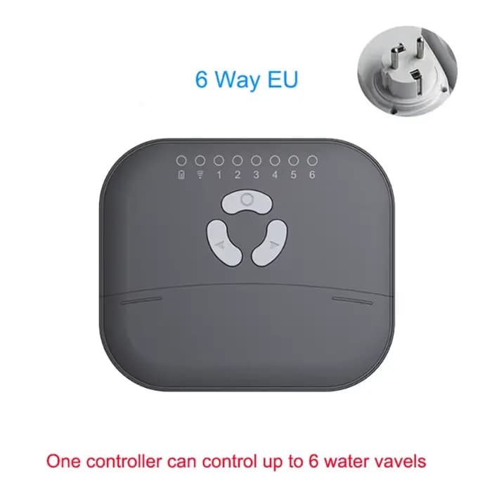 Minuterie d'arrosage de jardin intelligente, contrôleur d'irrigation WiFi, électrovanne d'eau d'irri