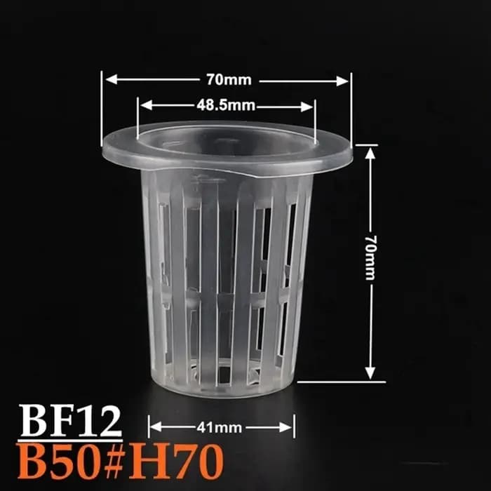 50 pièces plante pépinière maille tasse Pots support hydroponique sol cultiver Pot éponge Net colonisation légumes plant