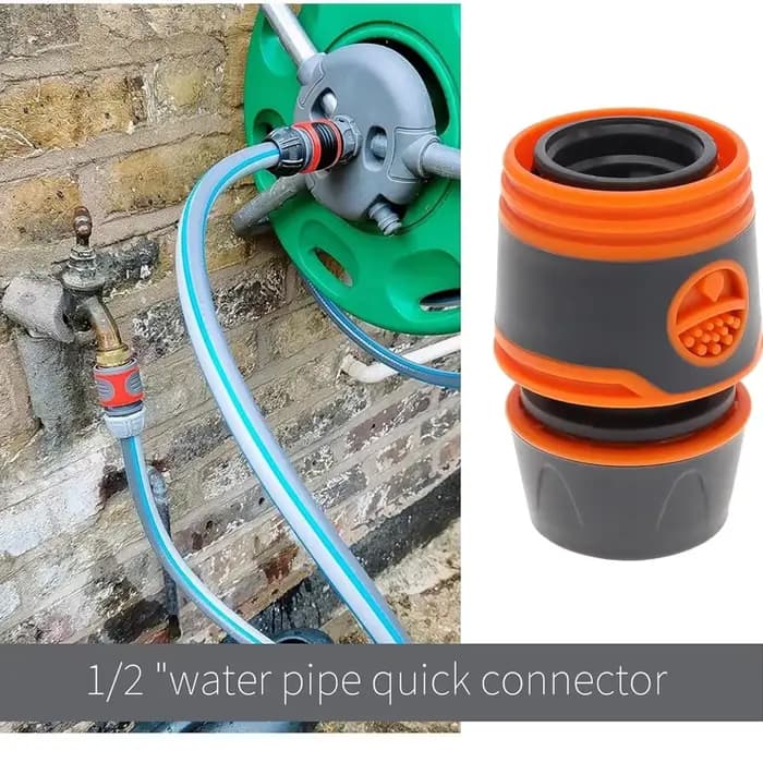 Connecteur rapide pour tuyau d'arrosage, adaptateur de connexion 1/2 3/4, connecteurs de tuyaux d'ea